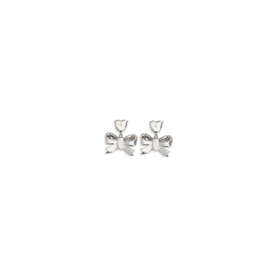Self-Portrait Silver Brass Earrings