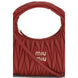 Miu Miu Multicolor Calf Leather Bos Taurus Handbag