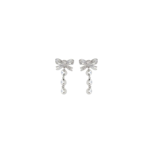 Self-Portrait Silver Brass Earrings