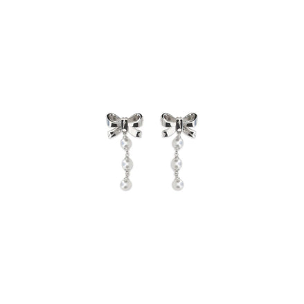 Self-Portrait Silver Brass Earrings