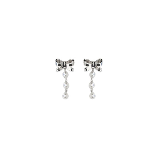 Self-Portrait Silver Brass Earrings
