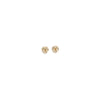 Self-Portrait Gold Brass Earrings