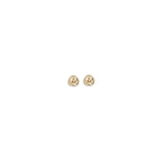 Self-Portrait Gold Brass Earrings