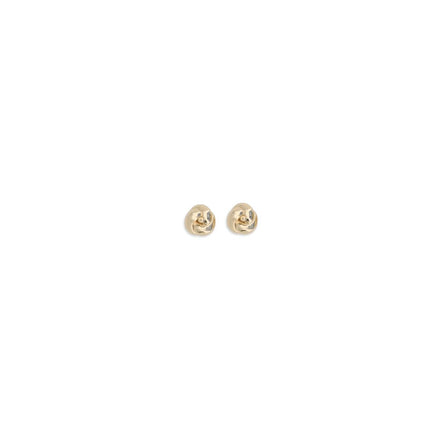 Self-Portrait Gold Brass Earrings