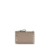 Valentino Garavani Beige Calf Leather Bos Taurus Wallet