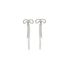 Self-Portrait Silver Brass Earrings