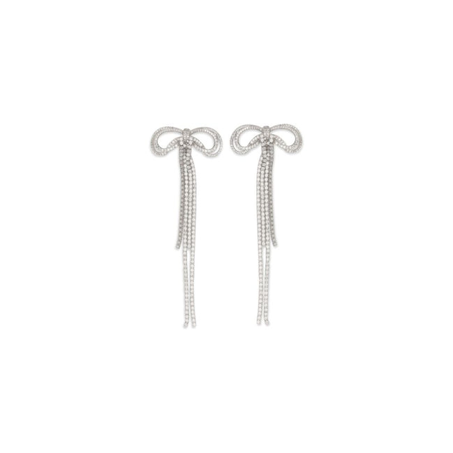 Self-Portrait Silver Brass Earrings