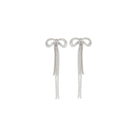 Self-Portrait Silver Brass Earrings