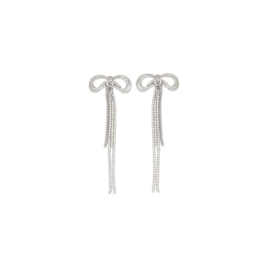 Self-Portrait Silver Brass Earrings