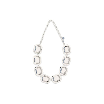 Self-Portrait Silver Brass Necklace