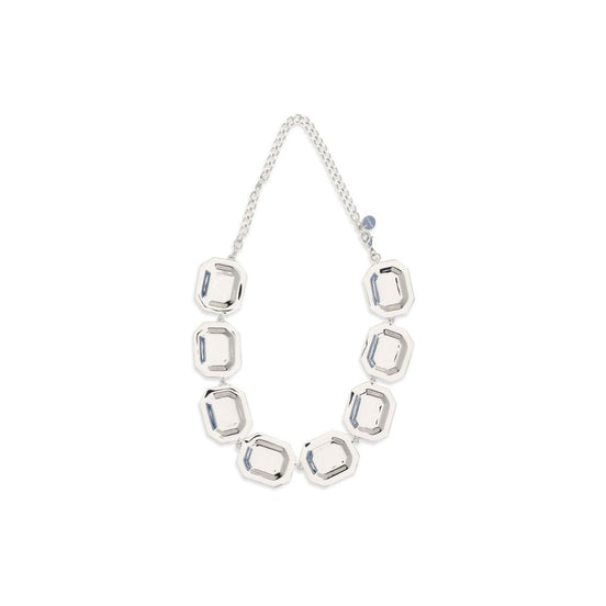 Self-Portrait Silver Brass Necklace