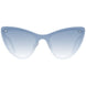 Swarovski Blue Metal Sunglasses