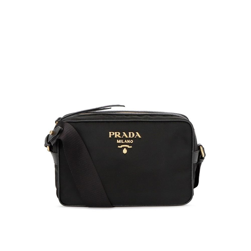 Μαύρη νάιλον τσάντα ώμου Prada