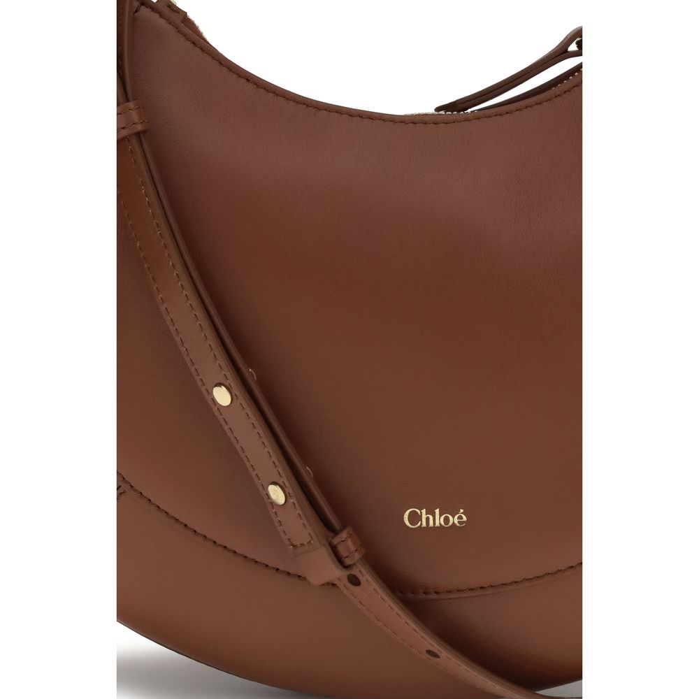 Chloé Brown Calf Leather Bos Taurus Shoulder Bag