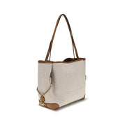 Chloé Beige Cotton Shoulder Bag