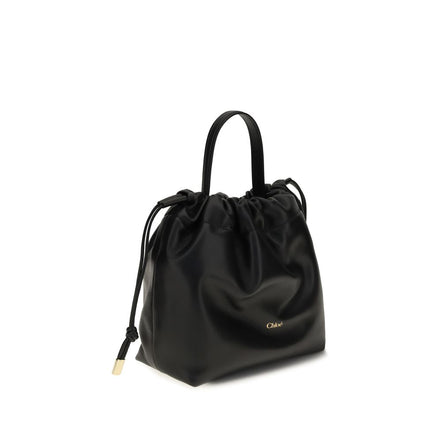 Chloé Black Lamb Ovis Aries Aries Shoulder Bag