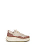 Chloé Beige Nylon Chunky Sneakers