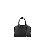 Prada Μαύρη Δερμάτινη Τσάντα Χειρός με Λαβή
