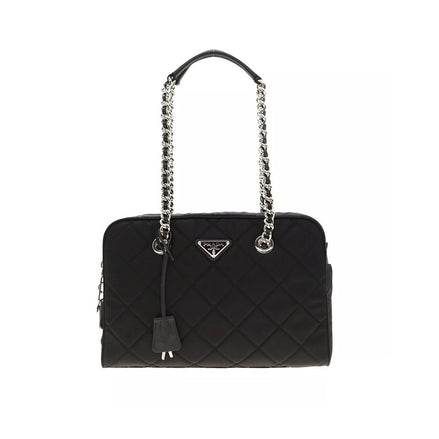 Prada Black Nylon Shoulder Bag