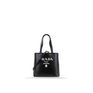 Prada Black Calfskin Tote Bag