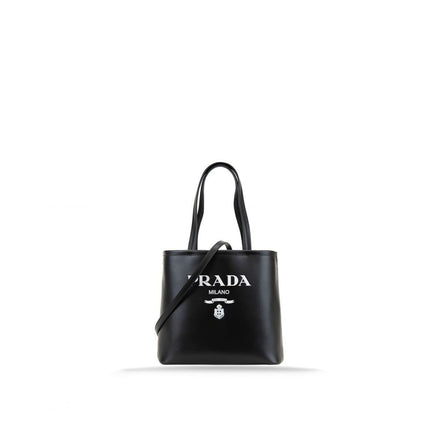 Prada Black Calfskin Tote Bag