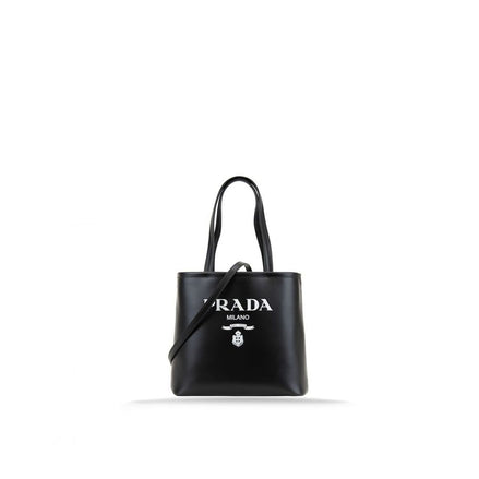 Prada Black Calfskin Tote Bag