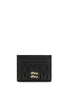 Miu Miu Black Lamb Ovis Aries Aries Wallet