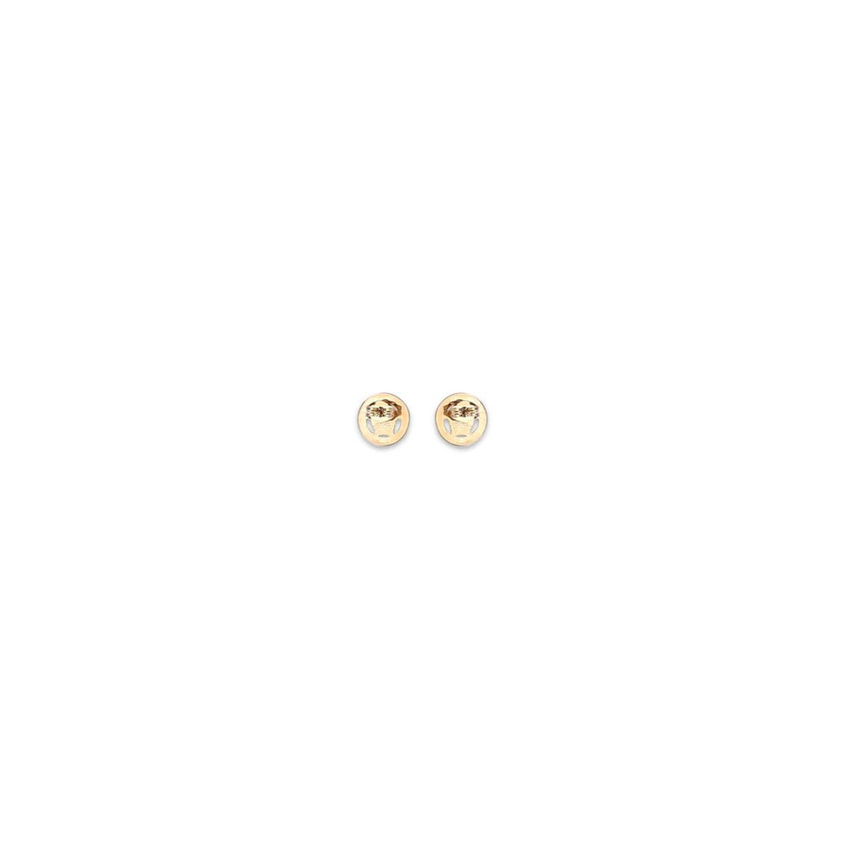 Versace Gold Metal Earrings