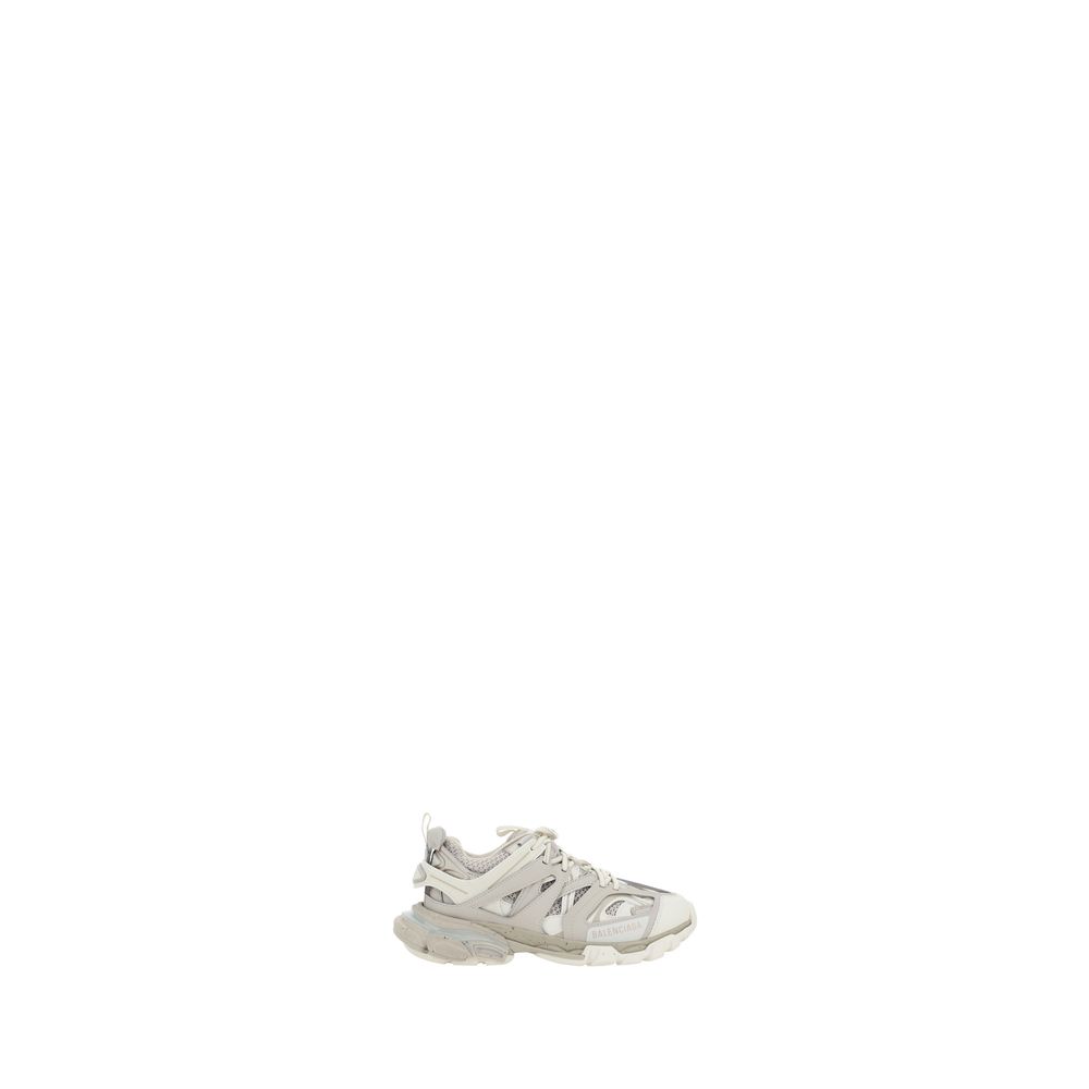 Balenciaga White Polyethylene Athletic Sneakers