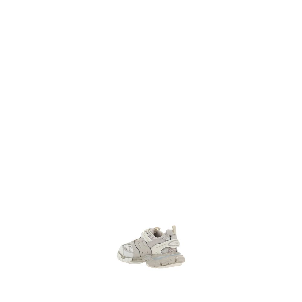 Balenciaga White Polyethylene Athletic Sneakers