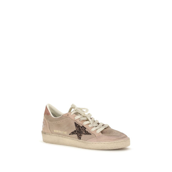 Μπεζ Χαμηλά Sneakers Golden Goose από Δέρμα Μόσχου Bos Taurus