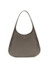 Khaite Gray Calf Leather Bos Taurus Handbag
