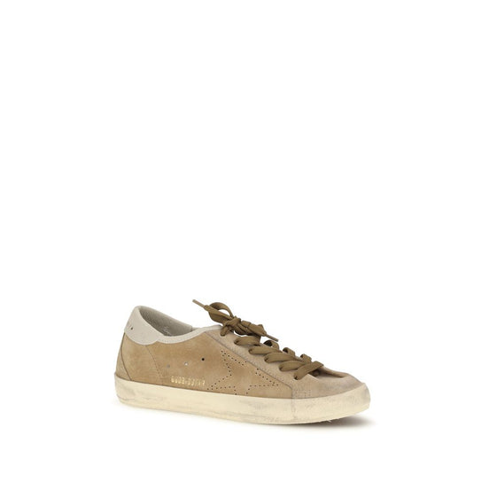 Μπεζ Χαμηλά Sneakers Golden Goose από Δέρμα Μόσχου Bos Taurus