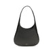 Khaite Black Calf Leather Bos Taurus Shoulder Bag