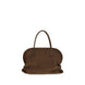 The Row Brown Calf Leather Bos Taurus Handbag