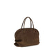 The Row Brown Calf Leather Bos Taurus Handbag