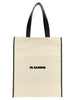 Jil Sander Bicolor Jute Tote Bag