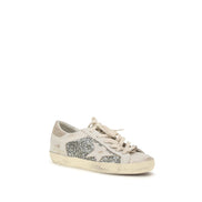 Golden Goose Beige Calf Leather Bos Taurus Sneakers