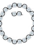 Swarovski Gray Glass Necklace