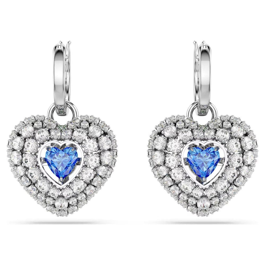 Swarovski Gray Stainless Steel Earrings