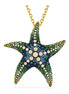 Swarovski Gold Stainless Steel Necklace