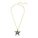 Swarovski Gold Stainless Steel Necklace