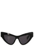 Gucci Black Acetate Sunglasses