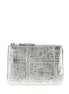 Comme Des Garçons Silver Calfskin Cardholder