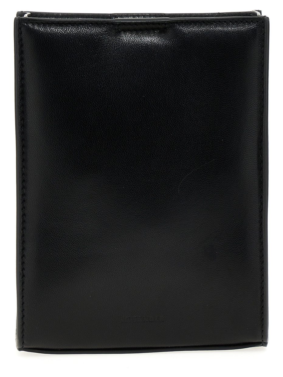 Jil Sander Black Calfskin Crossbody Bag