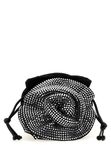 Magda Butrym Black Viscose Crossbody Bag