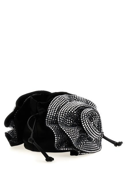 Magda Butrym Black Viscose Crossbody Bag