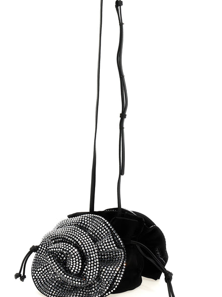 Magda Butrym Black Viscose Crossbody Bag