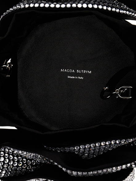 Magda Butrym Black Viscose Crossbody Bag
