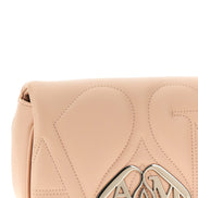 Alexander McQueen Beige Lamb Leather Crossbody Bag